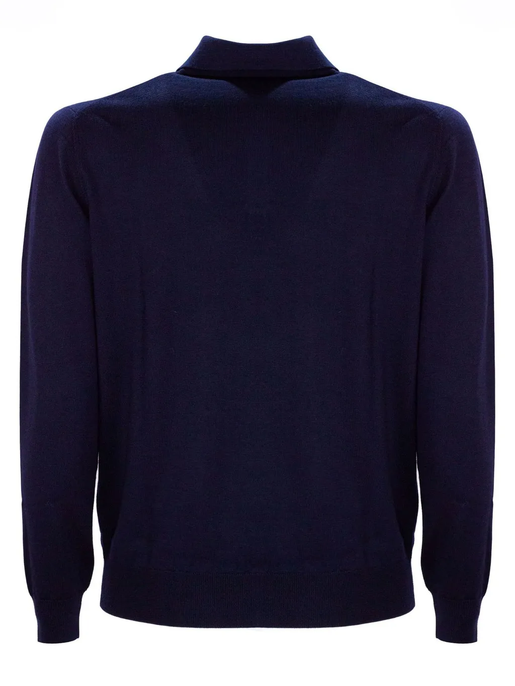 Cruciani Long-Sleeved Wool Polo Shirt
