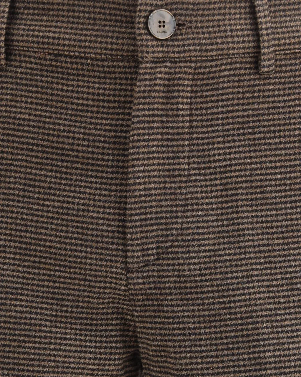 Cruna Solferino Herringbone Pants