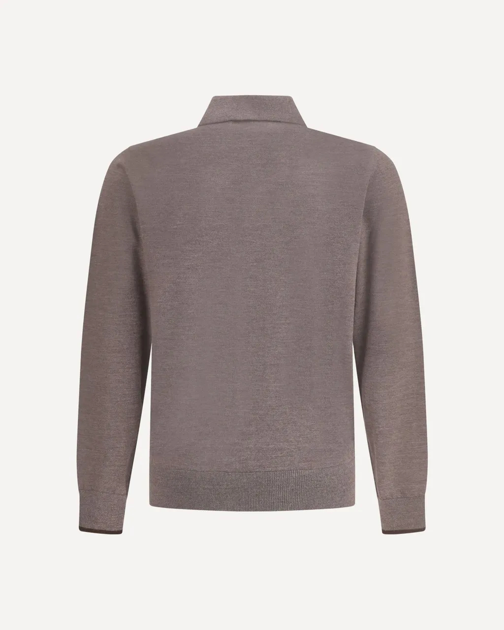 Cruna Ribbed Collar Polo Knitwear