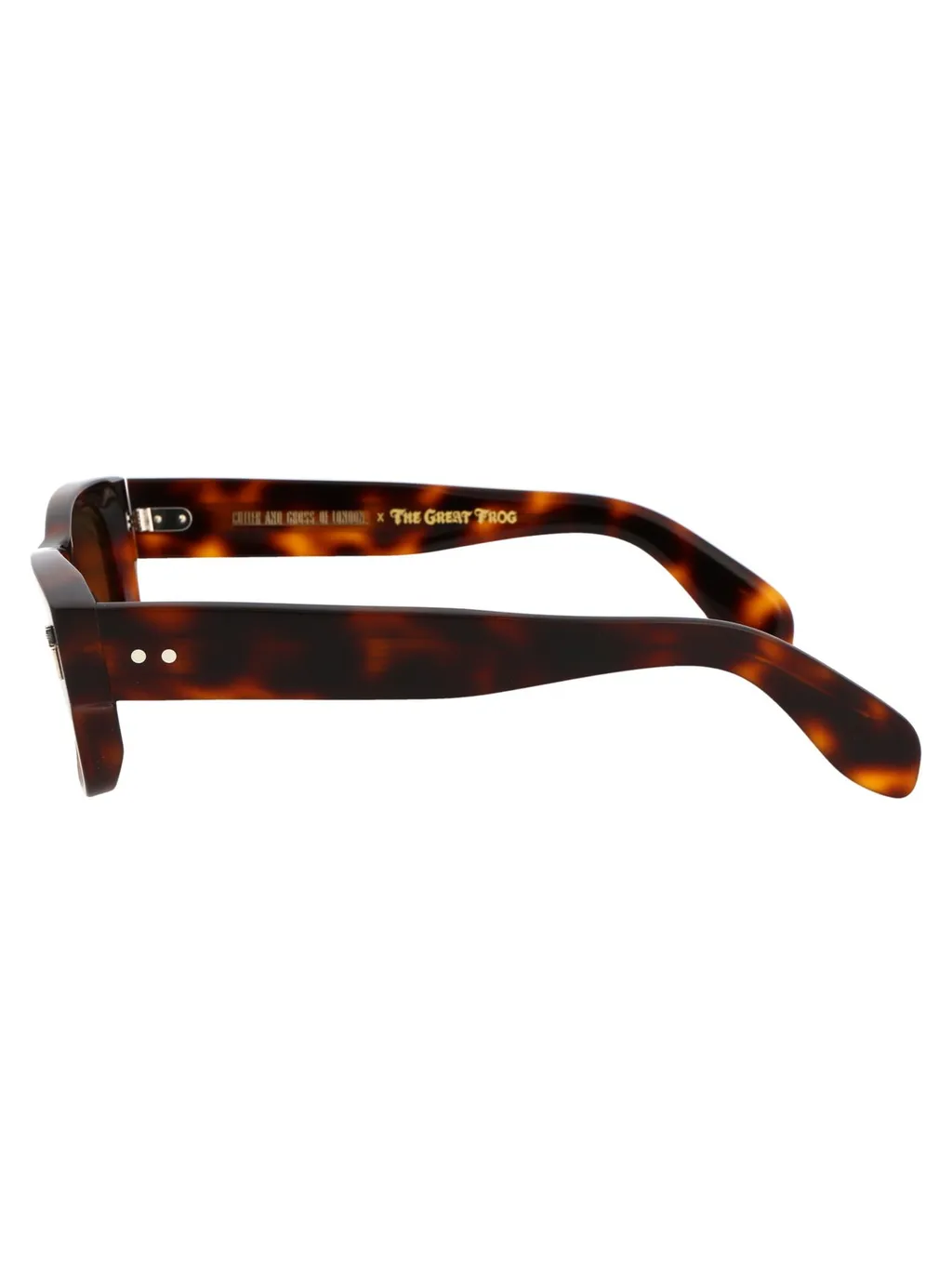 Cutler & Gross Rectangular Frame Sunglasses
