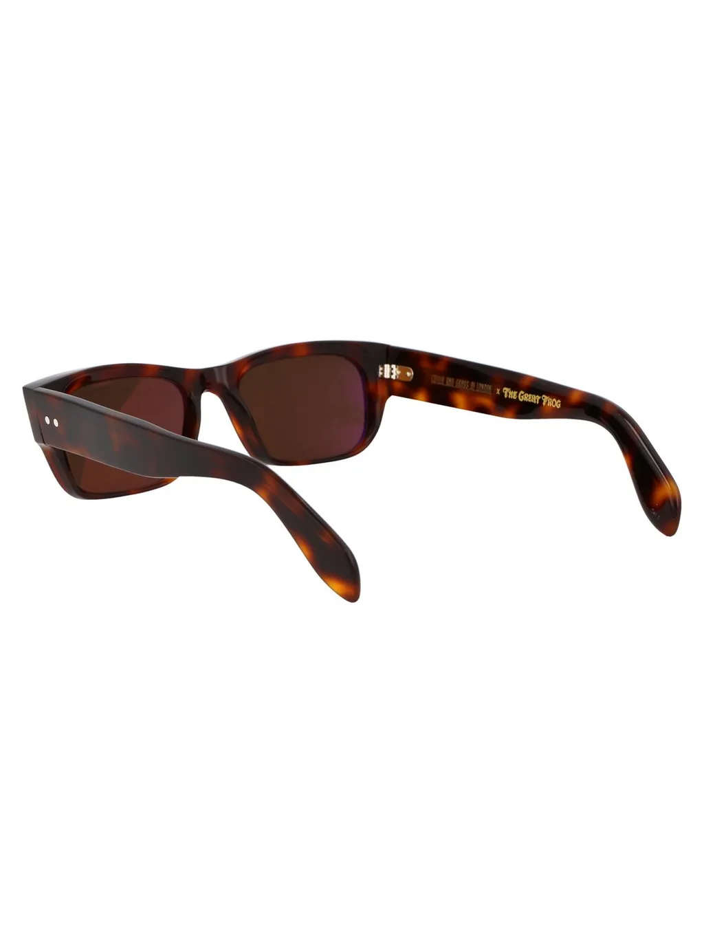 Cutler & Gross Rectangular Frame Sunglasses