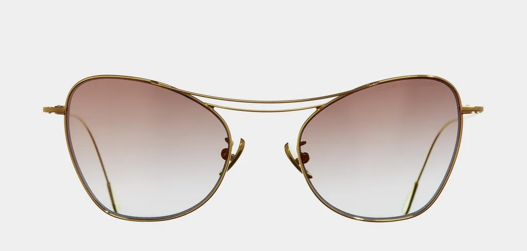Cutler & Gross Teardrop Aviator Sunglasses