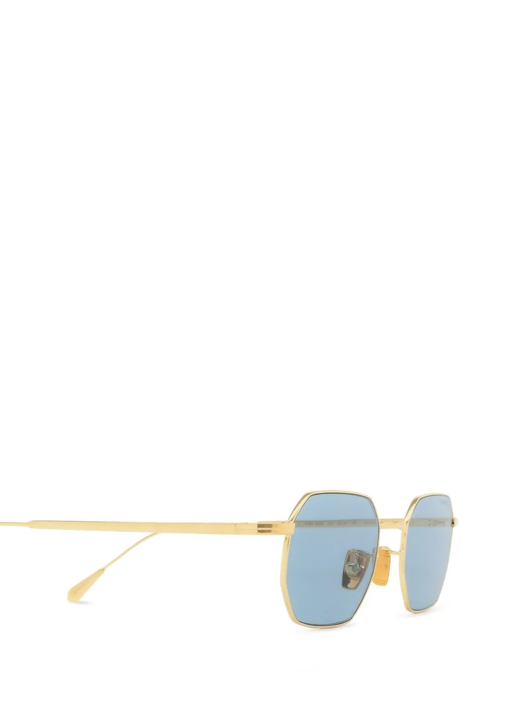 Cutler And Gross Geometric Frame Sunglasses