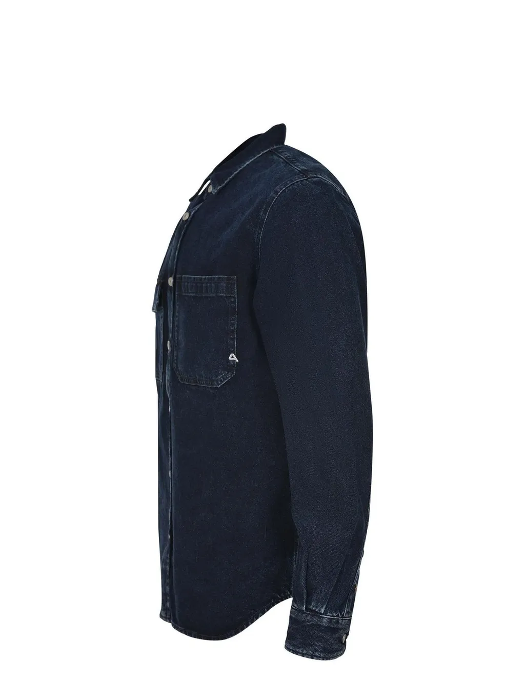 Cycle Denim Button-Up Shirt