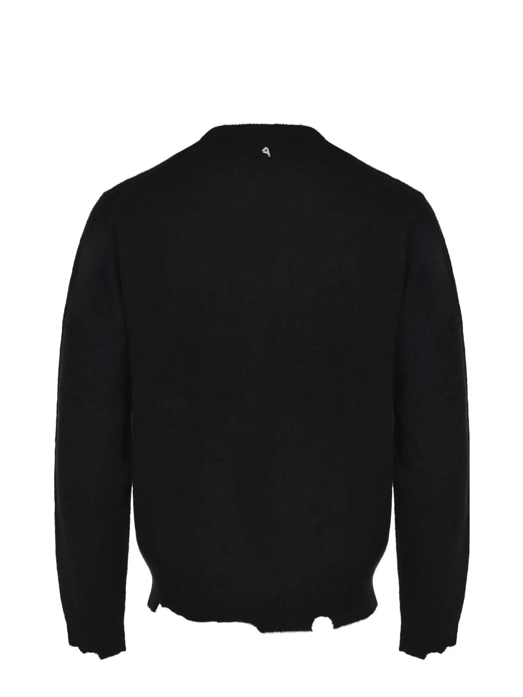 Cycle Distressed Ribbed Sweater