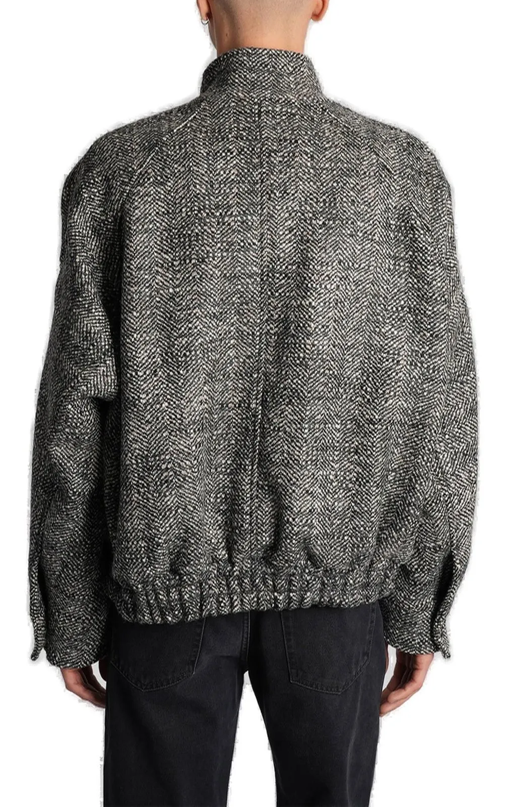 Darkpark Lee Herringbone Bomber Jacket