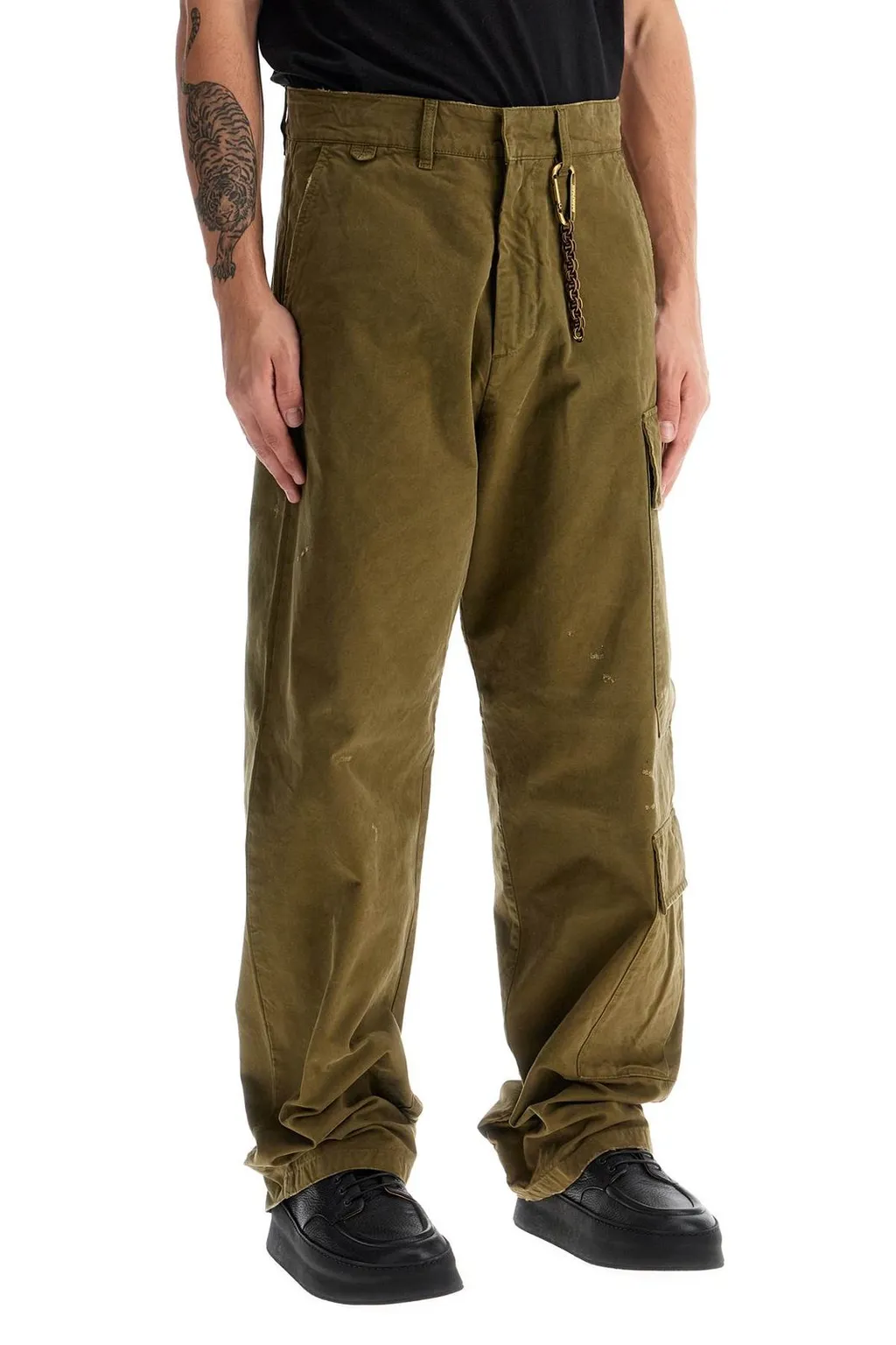 Darkpark Jeffrey Distressed Cargo Pants
