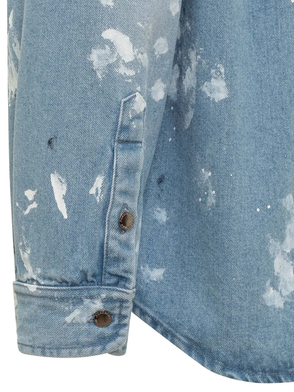 Darkpark Distressed Denim Shirt