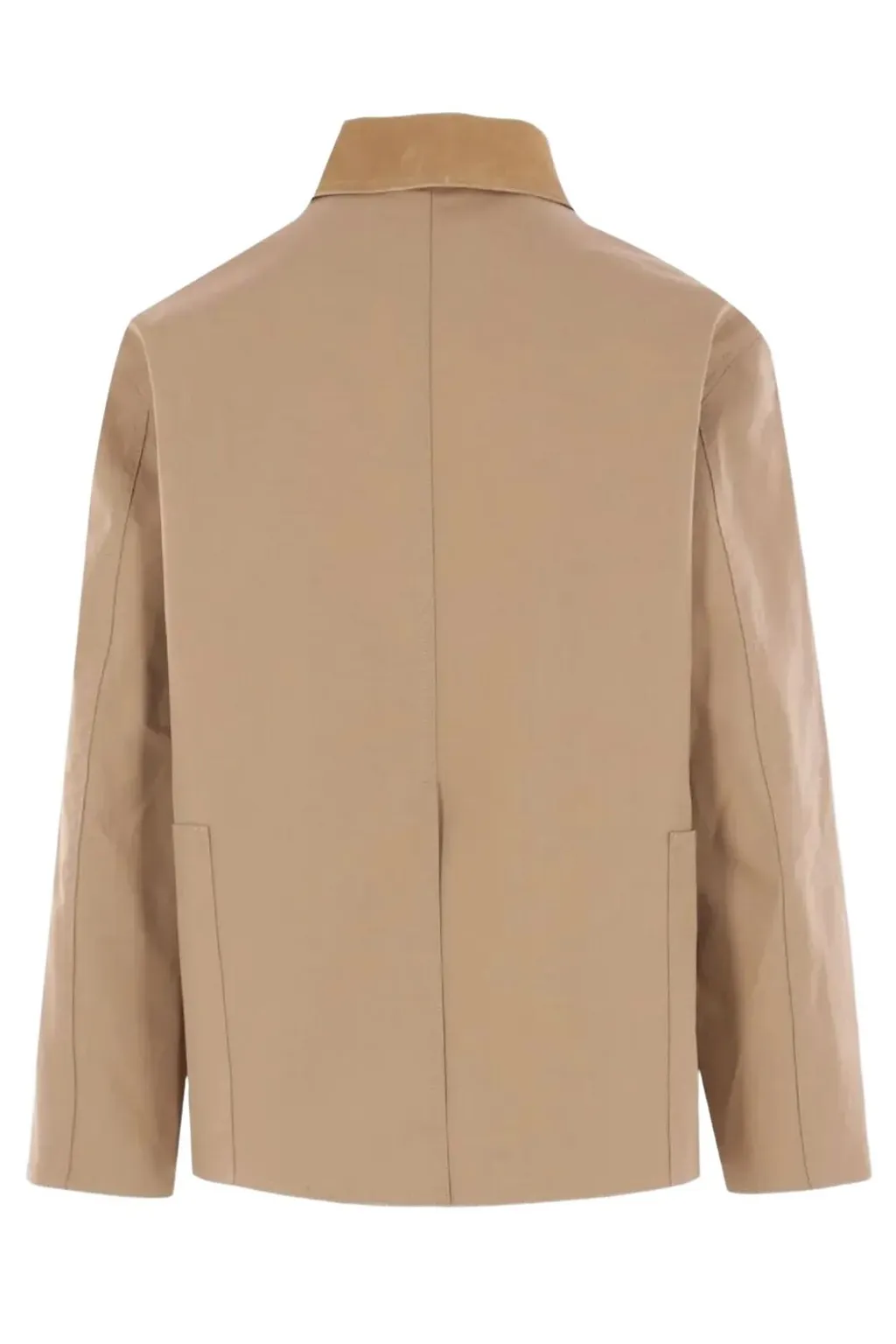 Diomene Suede-Collar Workwear Jacket