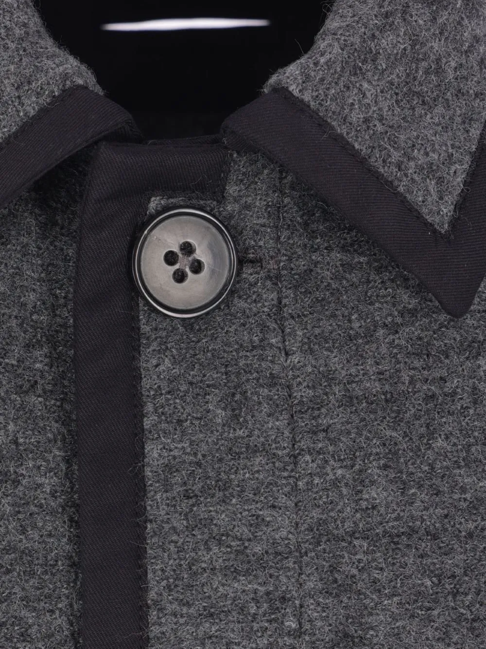 Diomene Contrast Piping Wool Jacket