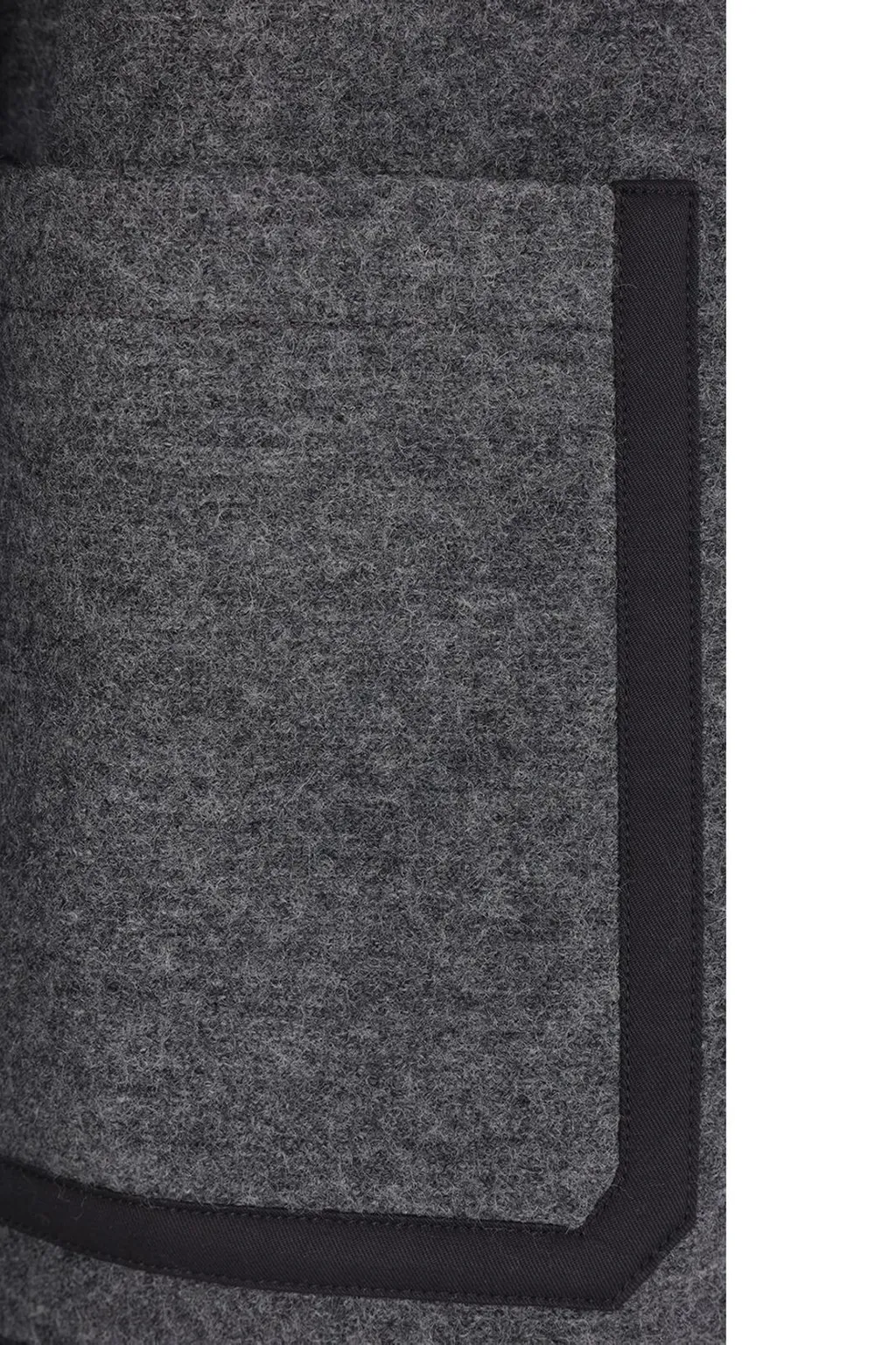 Diomene Contrast Piping Wool Jacket