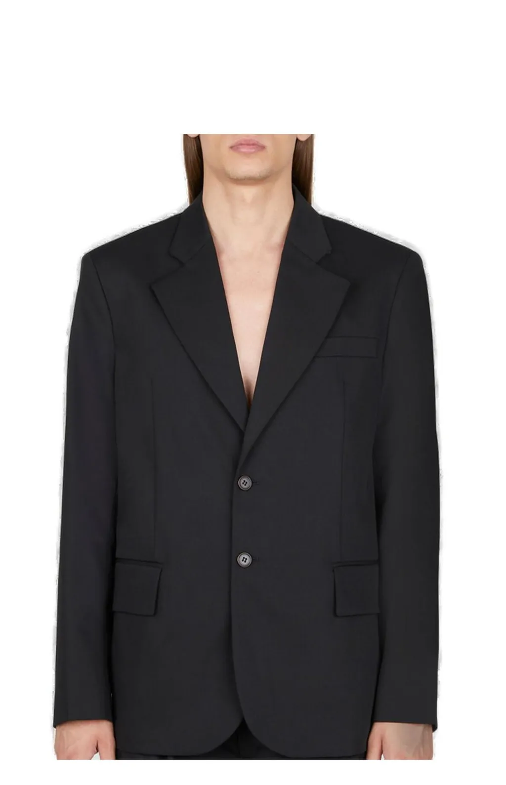Diomene Single-Breasted Suit Blazer