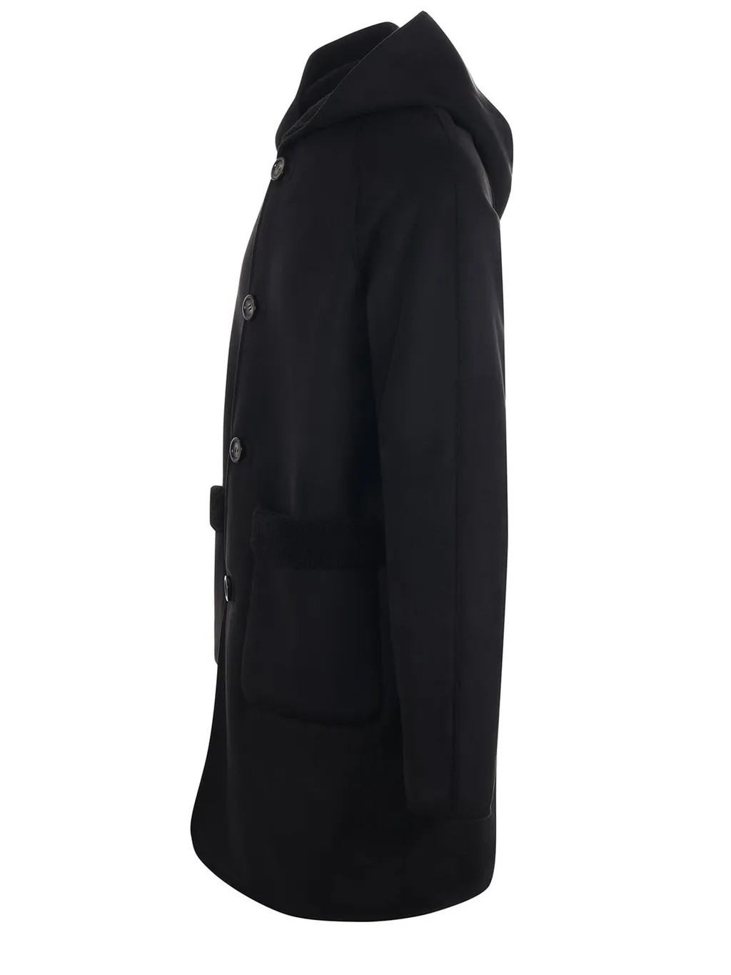 Daniele Alessandrini Hooded Button-Up Coat