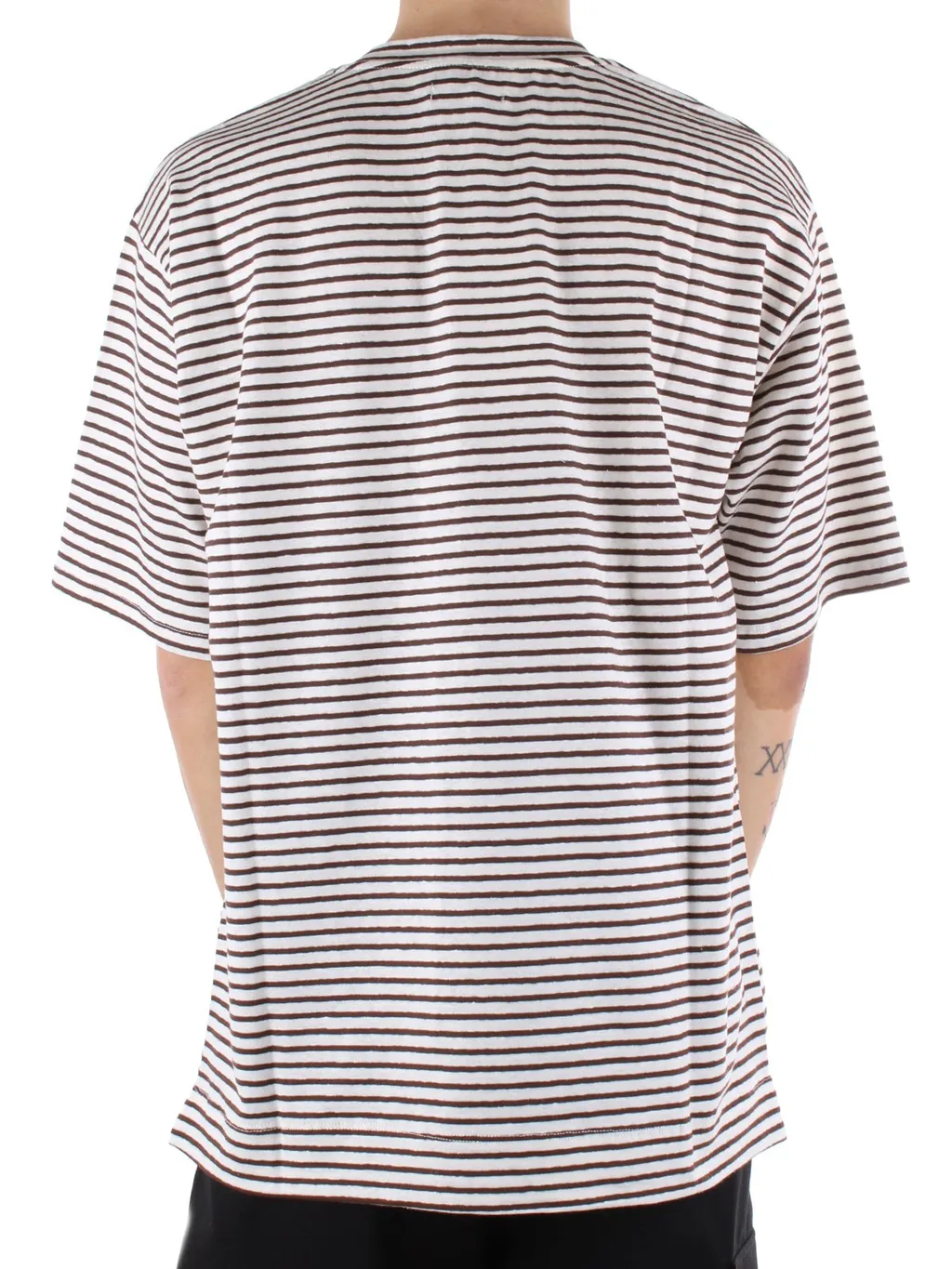 Daniele Fiesoli Crewneck Striped T-Shirt