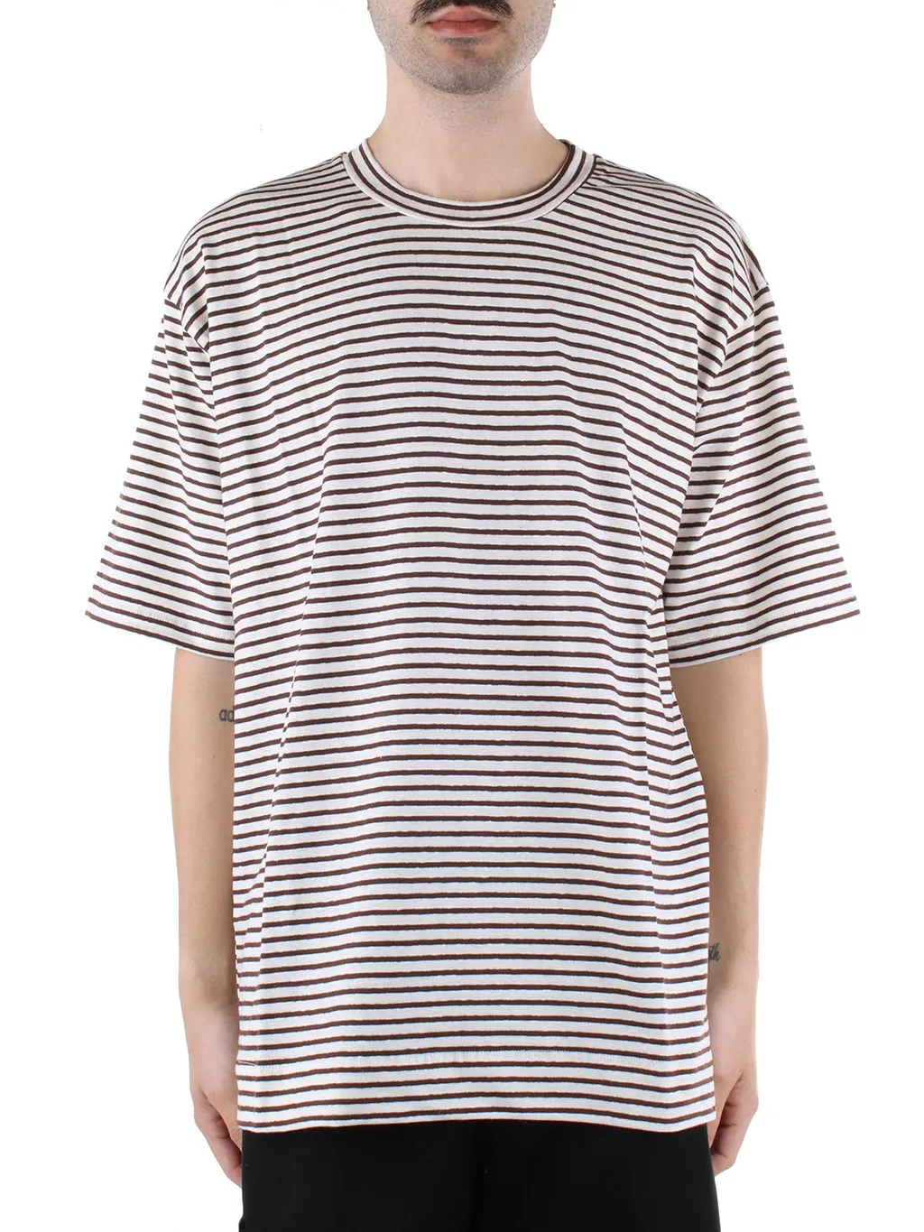 Daniele Fiesoli Crewneck Striped T-Shirt