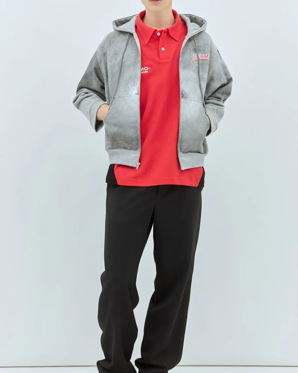 Demmo Station Embroidered Polo Shirt