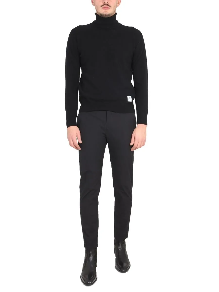 Department 5 Logo Patch Slim Pants