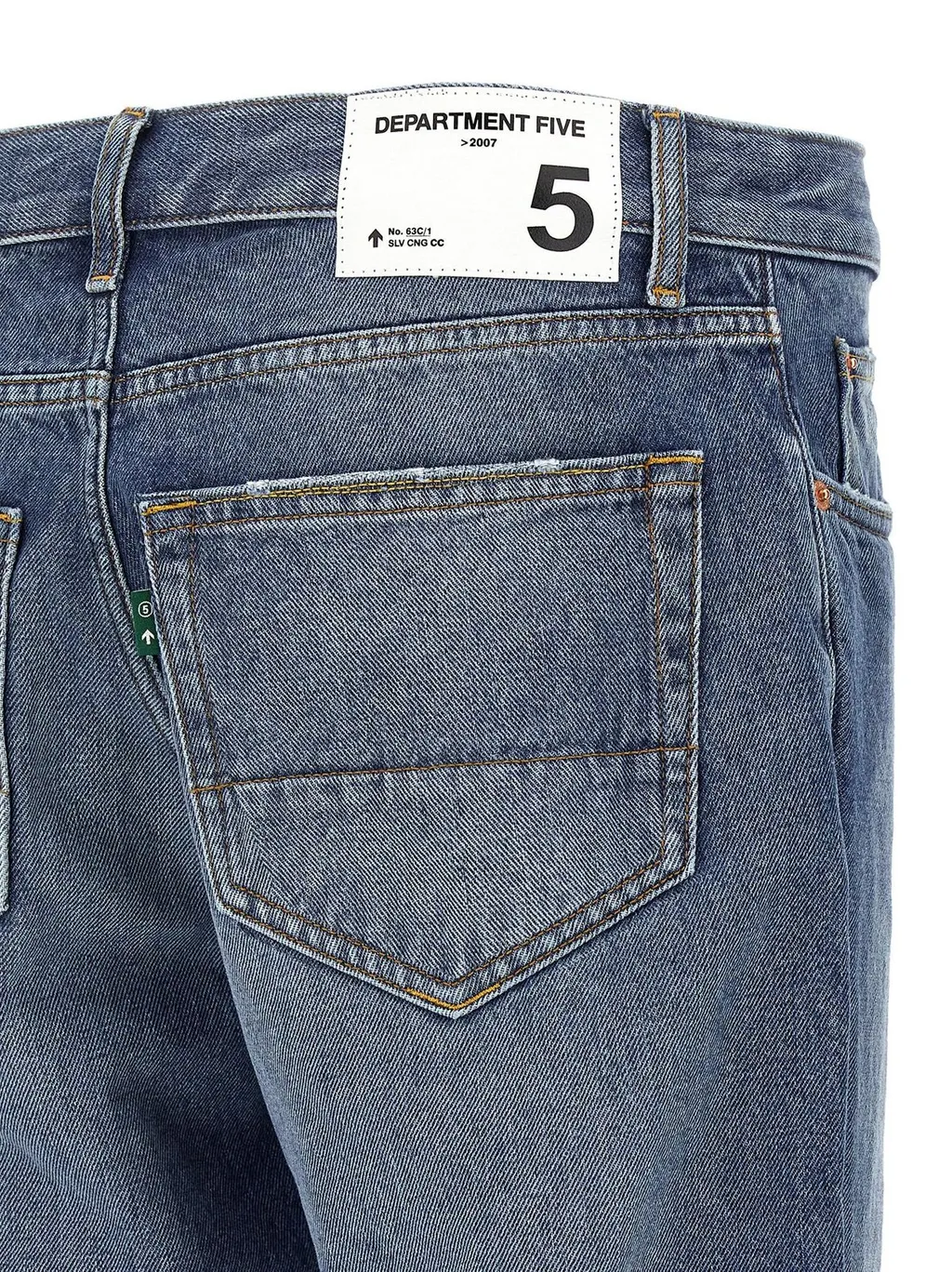 Department 5 Musso Stonewashed Cropped Jeans