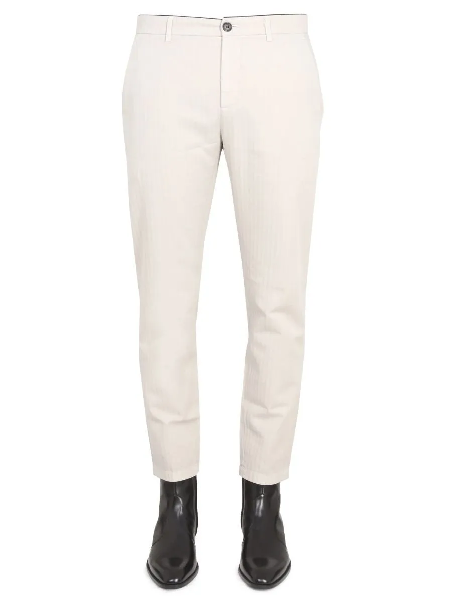 Department 5 Logo Patch Pants