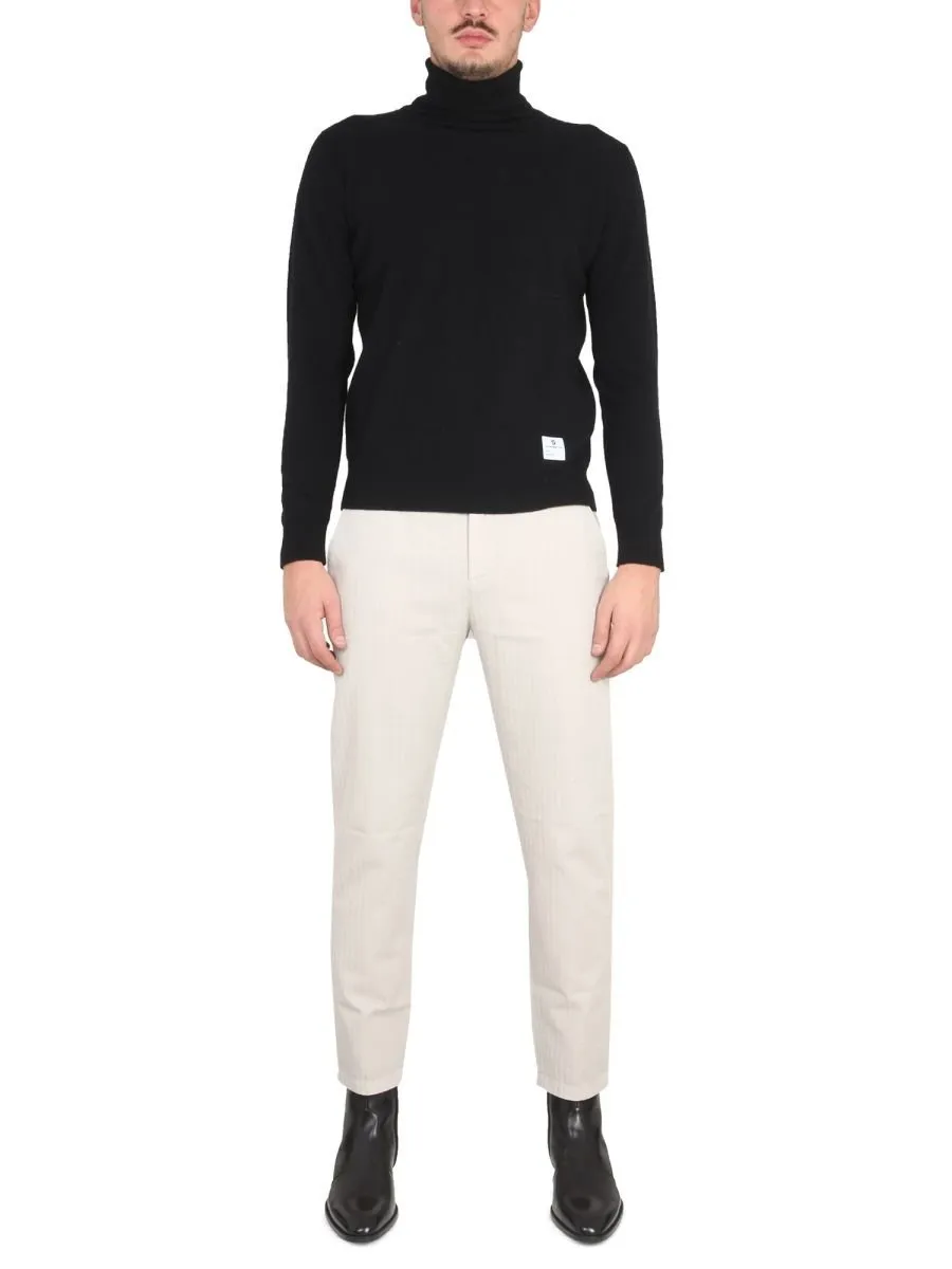 Department 5 Logo Patch Pants