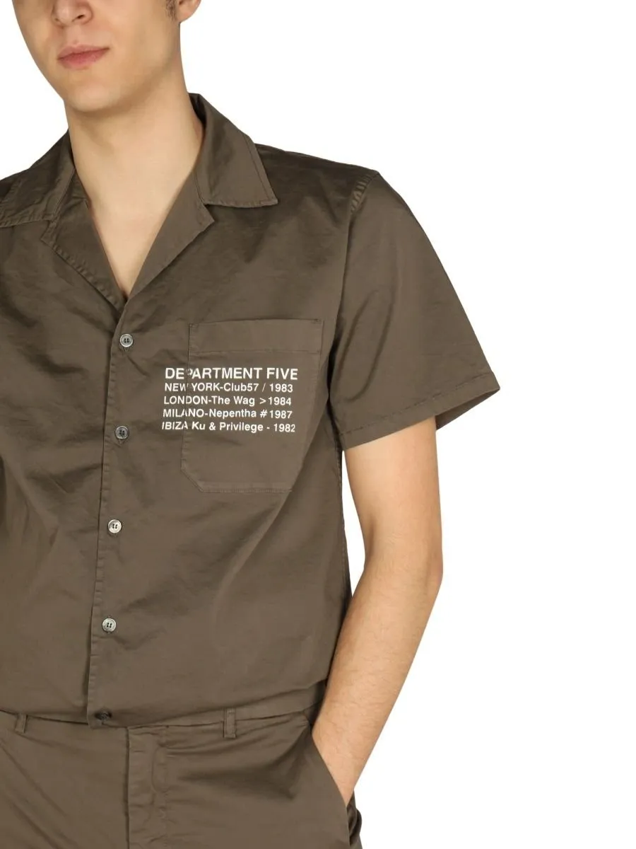 Department 5 Logo Print Shirt