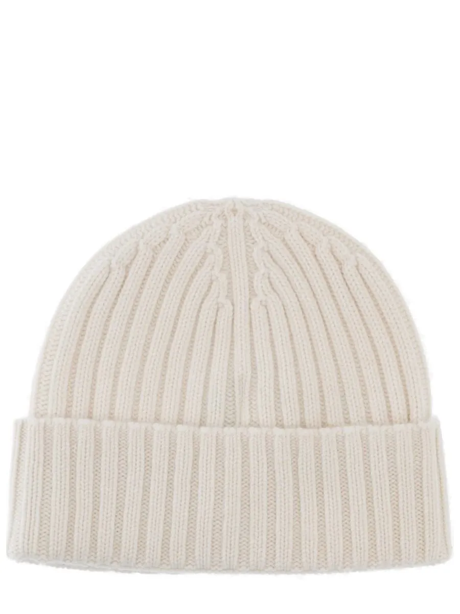 Mc2 Saint Barth Wengen Ribbed Embroidered Hat