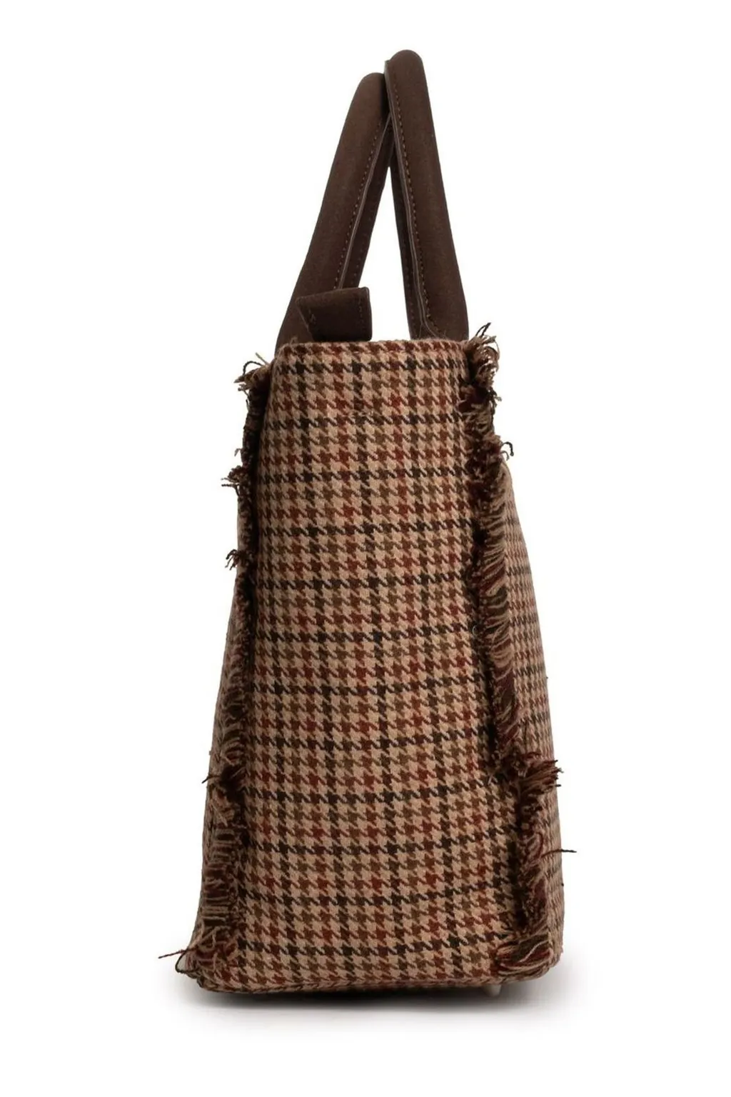 Mc2 Saint Barth Logo Embroidered Fringed Tote Bag
