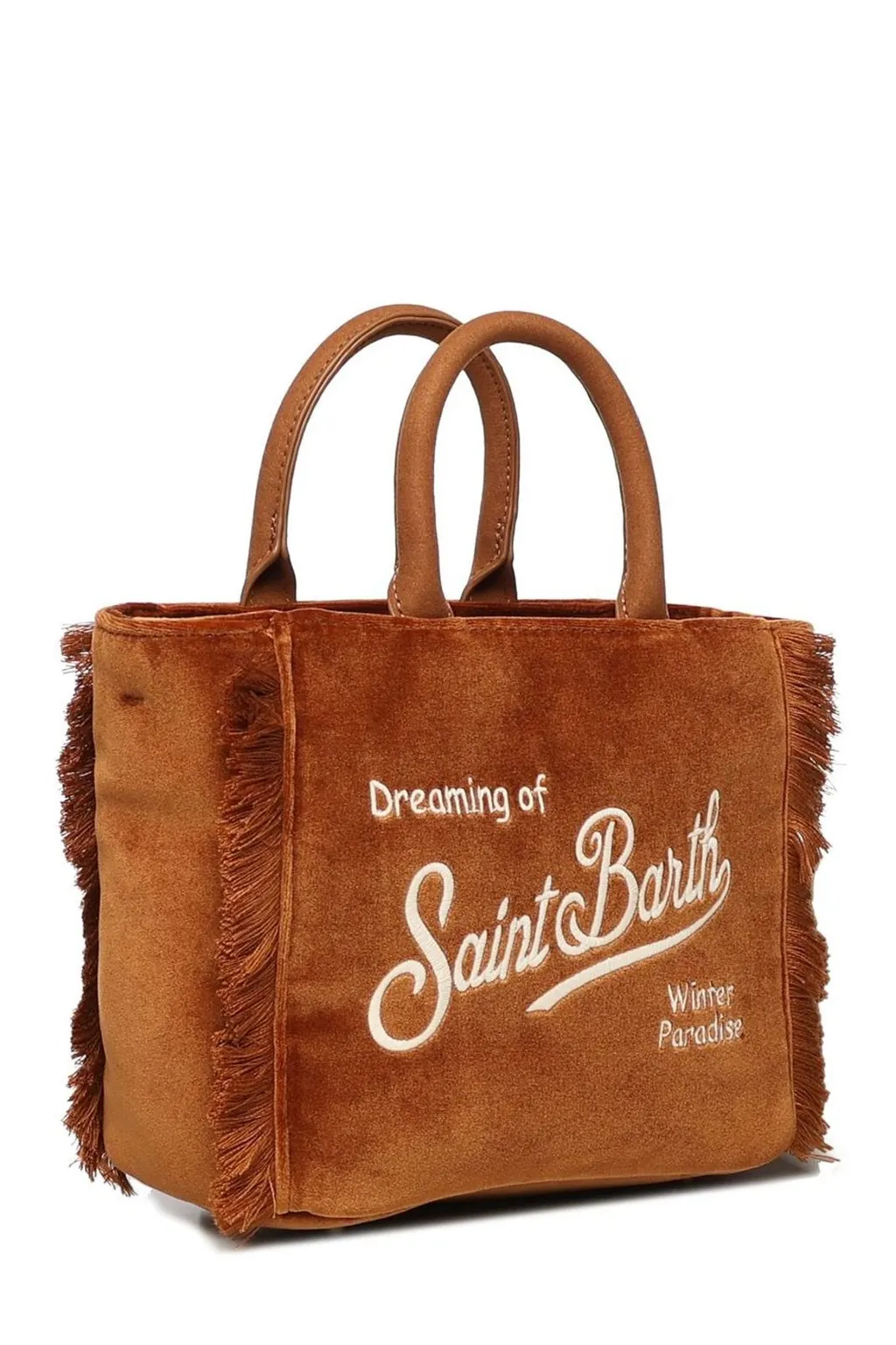 Mc2 Saint Barth Vanity Mini Velvet Handbag