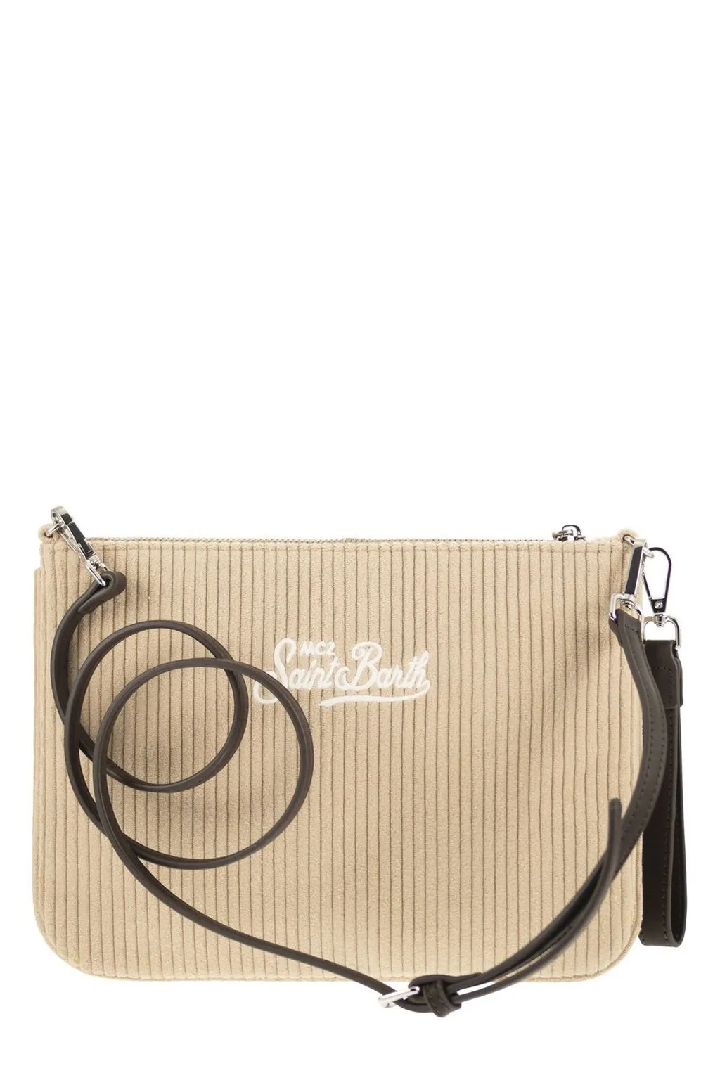 Mc2 Saint Barth Parisienne Corduroy Crossbody Bag