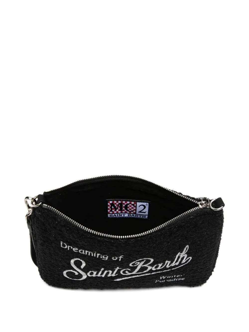 Mc2 Saint Barth Parisienne Tweed Clutch Bag