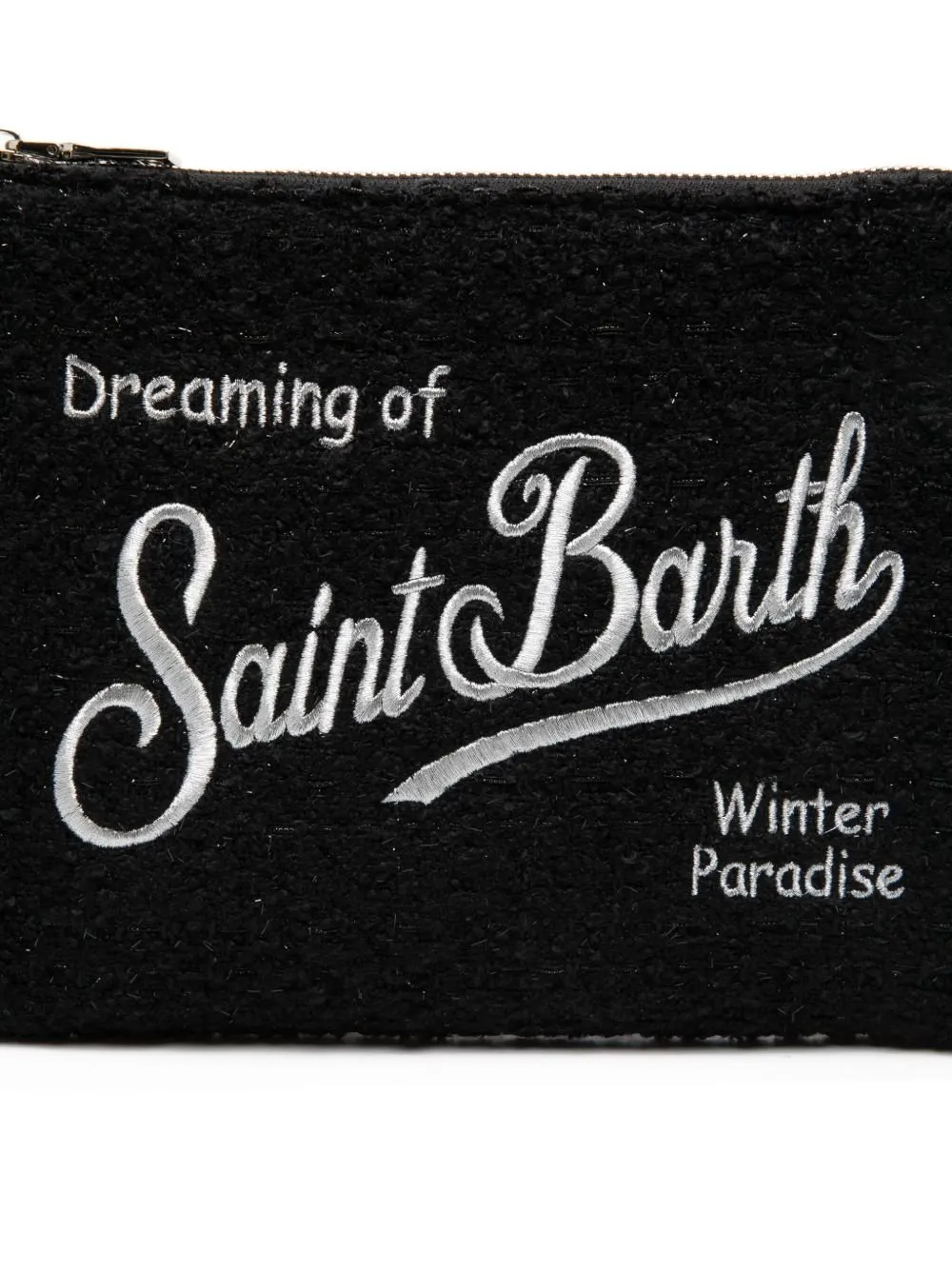 Mc2 Saint Barth Parisienne Tweed Clutch Bag