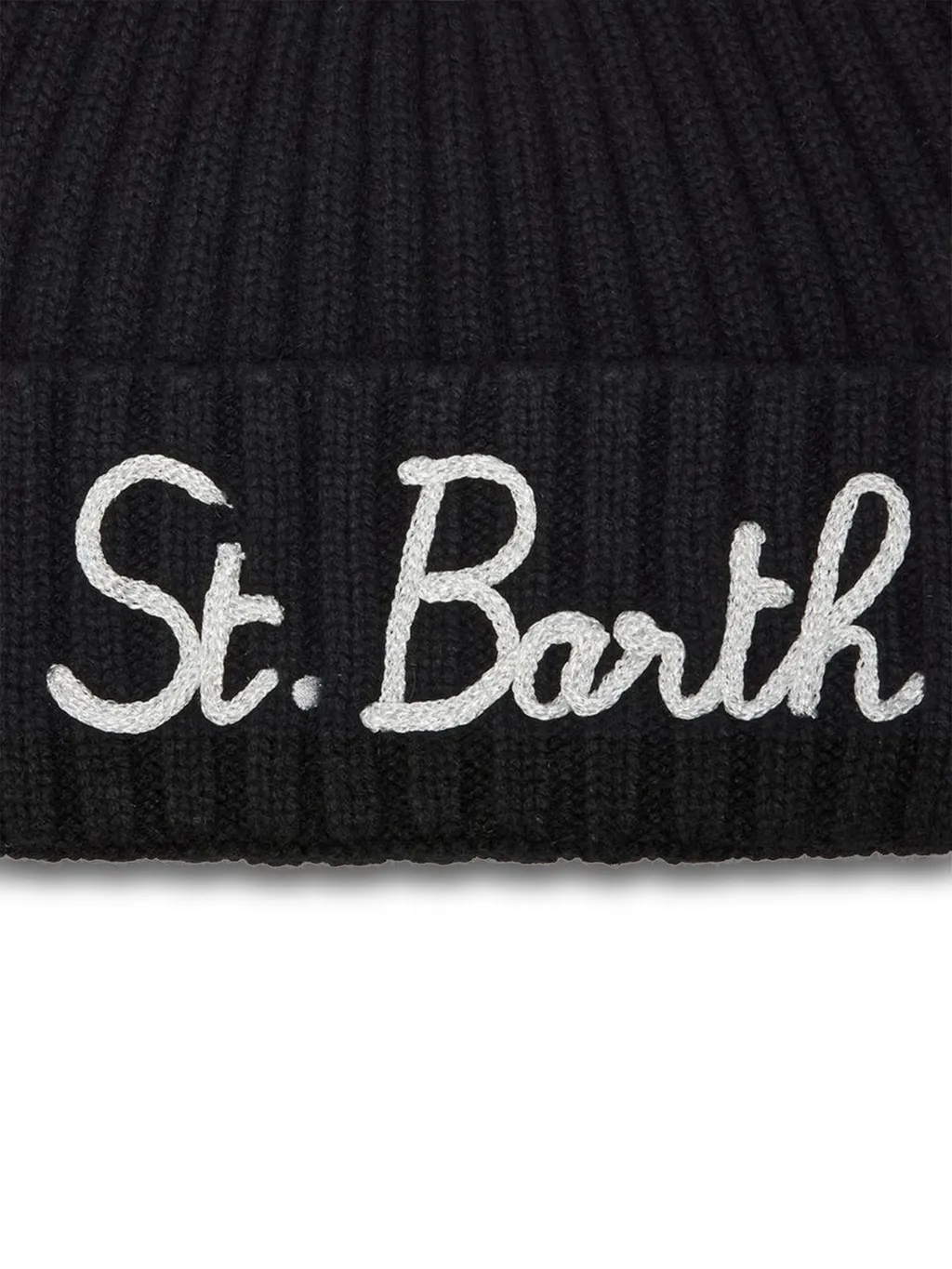 Mc2 Saint Barth Logo Embroidered Knitted Beanie