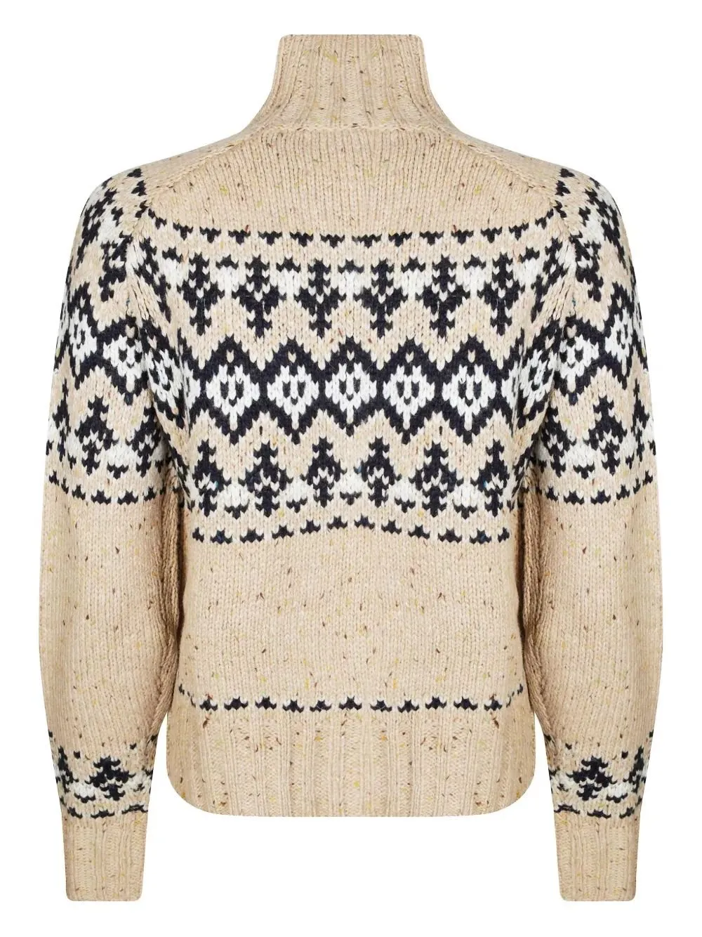 Mc2 Saint Barth Fairisle Jacquard Turtleneck Jumper