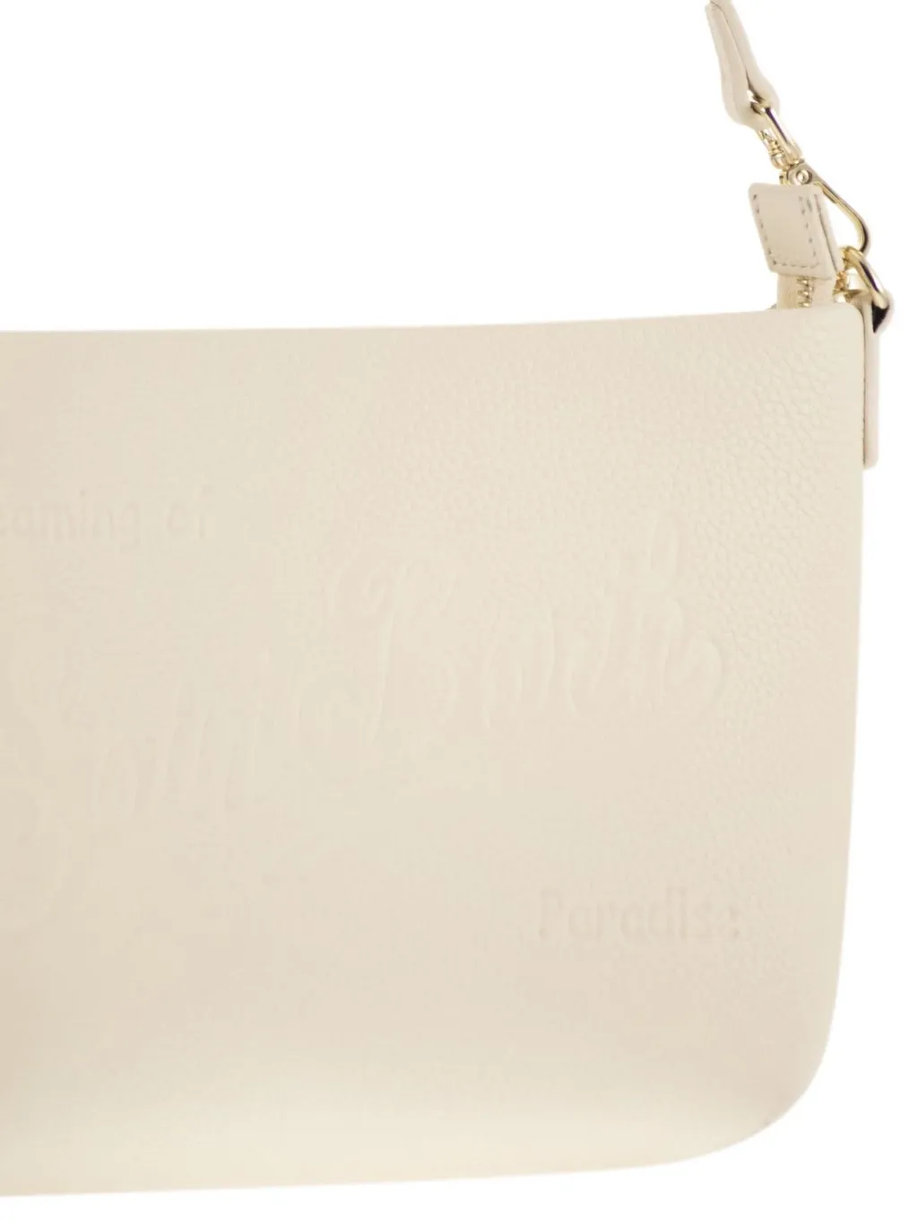 Mc2 Saint Barth Aline Logo Embossed Shoulder Bag