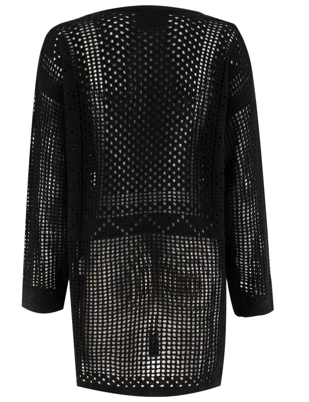 Mc2 Saint Barth V-Neck Mesh Tunic