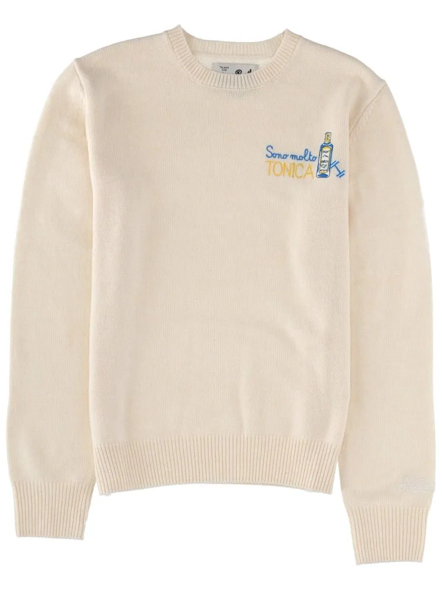 Mc2 Saint Barth New Queen Embroidered Jumper