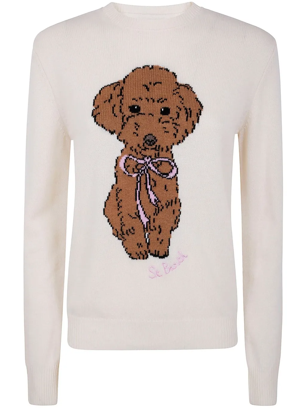Mc2 Saint Barth Poodle Bow Jumper