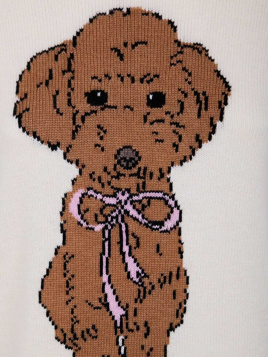 Mc2 Saint Barth Poodle Bow Jumper
