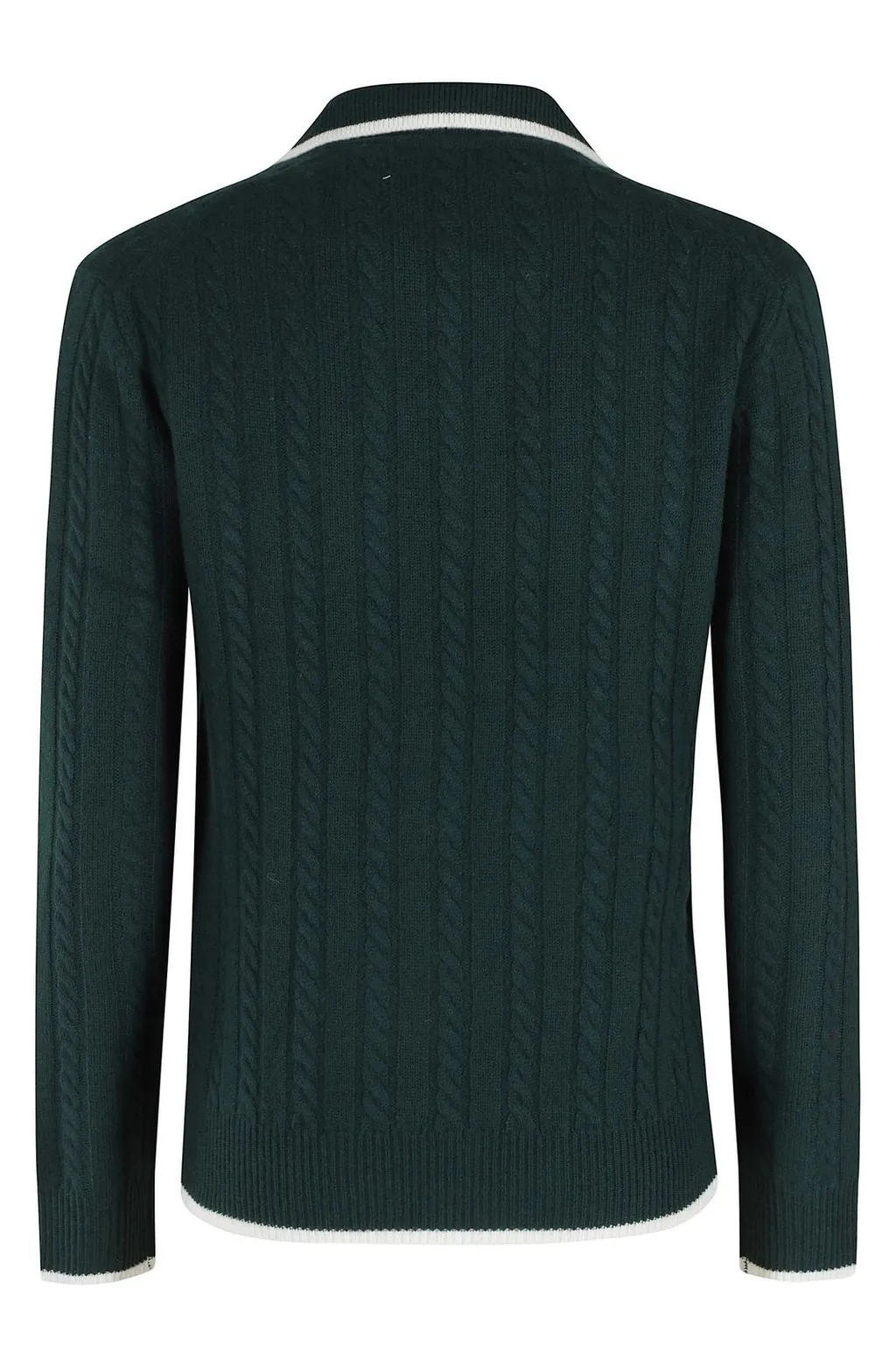 Mc2 Saint Barth Clichy Cable-Knit Polo