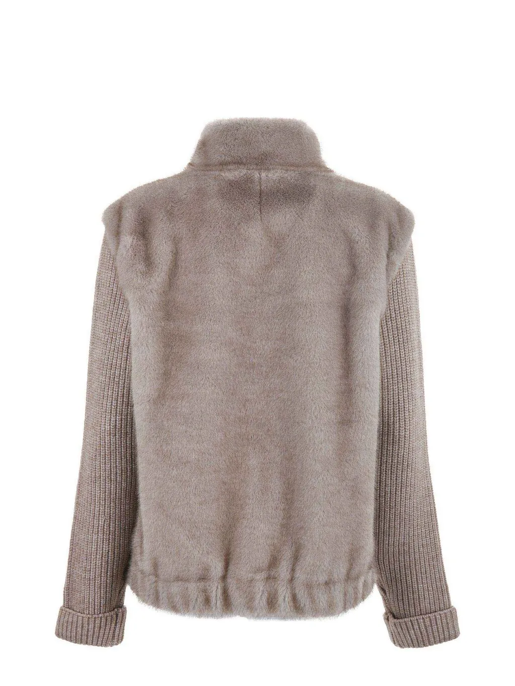 Mc2 Saint Barth Mael Fur Panelled Jacket