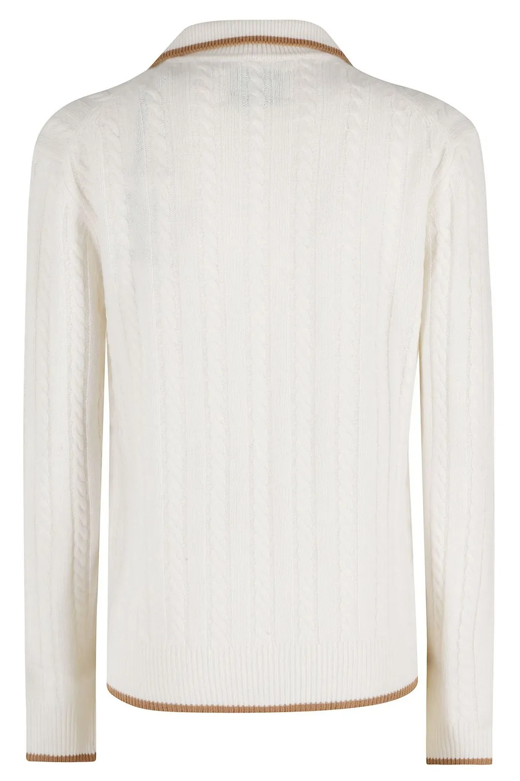 Mc2 Saint Barth Clichy Cable-Knit Polo