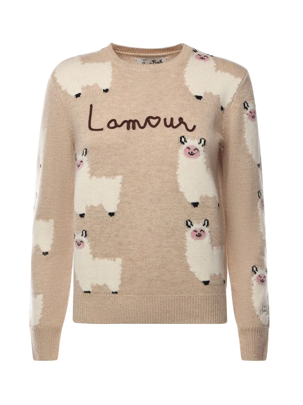 Mc2 Saint Barth L'am<3Ur Embroidery Crewneck Sweater