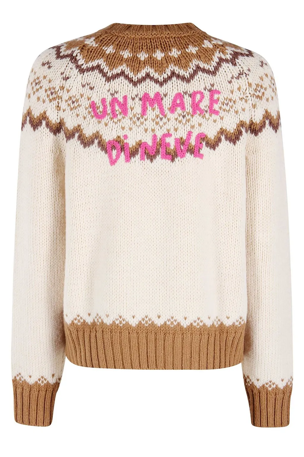 Mc2 Saint Barth Jacquard Knitted Jumper