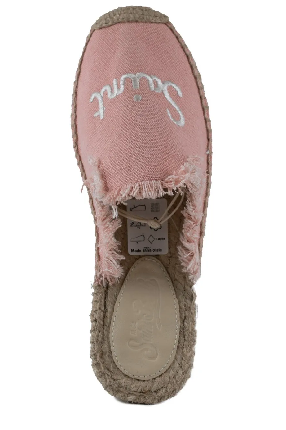Mc2 Saint Barth Isa Fringed Slipper Mules