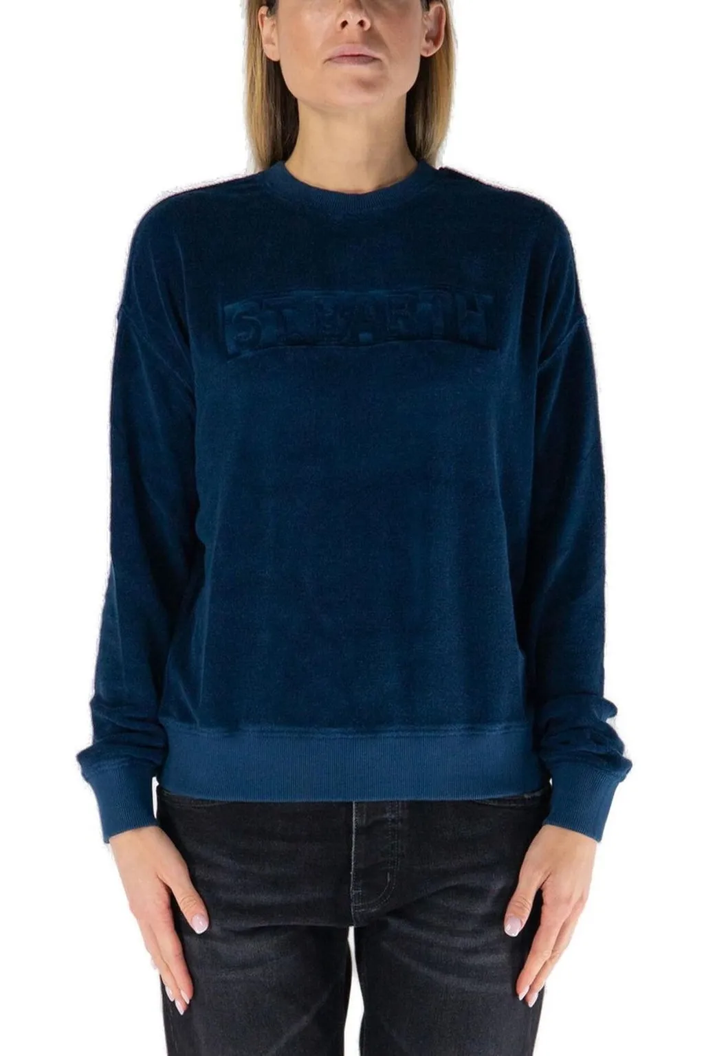 Mc2 Saint Barth Stardust Beige Terry Sweatshirt
