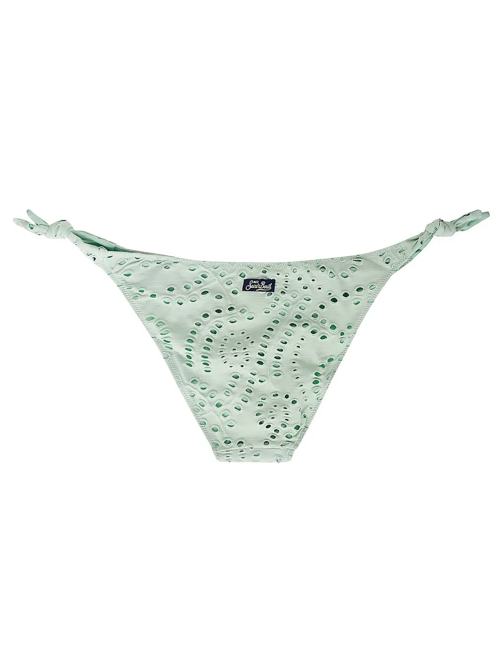 Mc2 Saint Barth Yali Logo Patch Bikini Bottoms