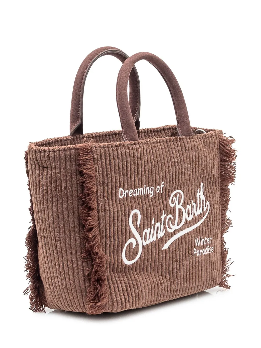 Mc2 Saint Barth Vanity Mini Corduroy Tote Bag