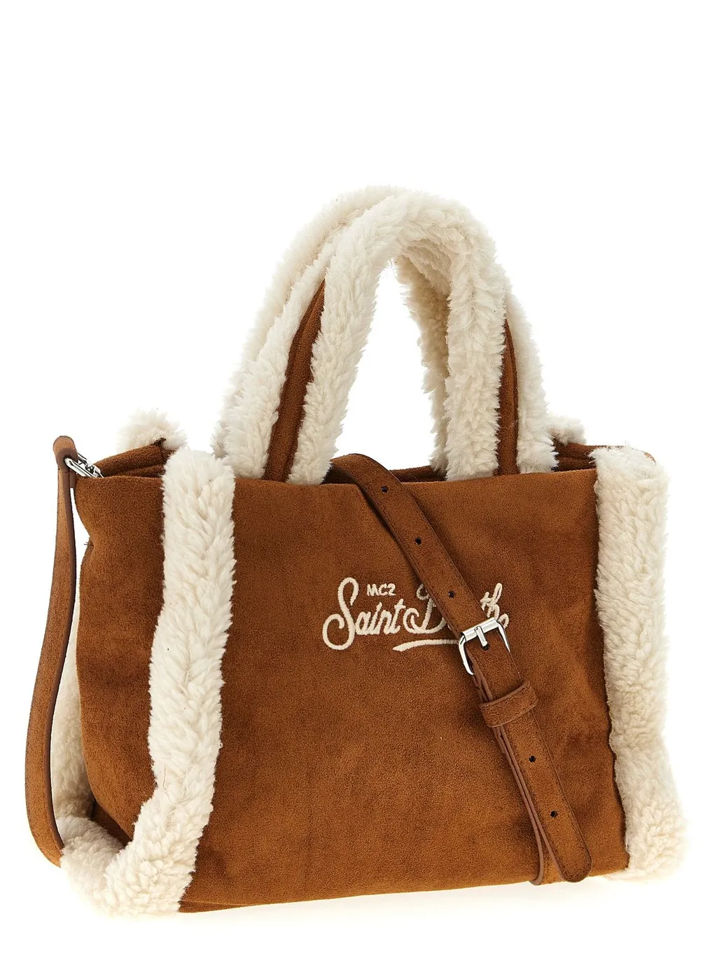 Mc2 Saint Barth Vanity Shearling Tote Bag
