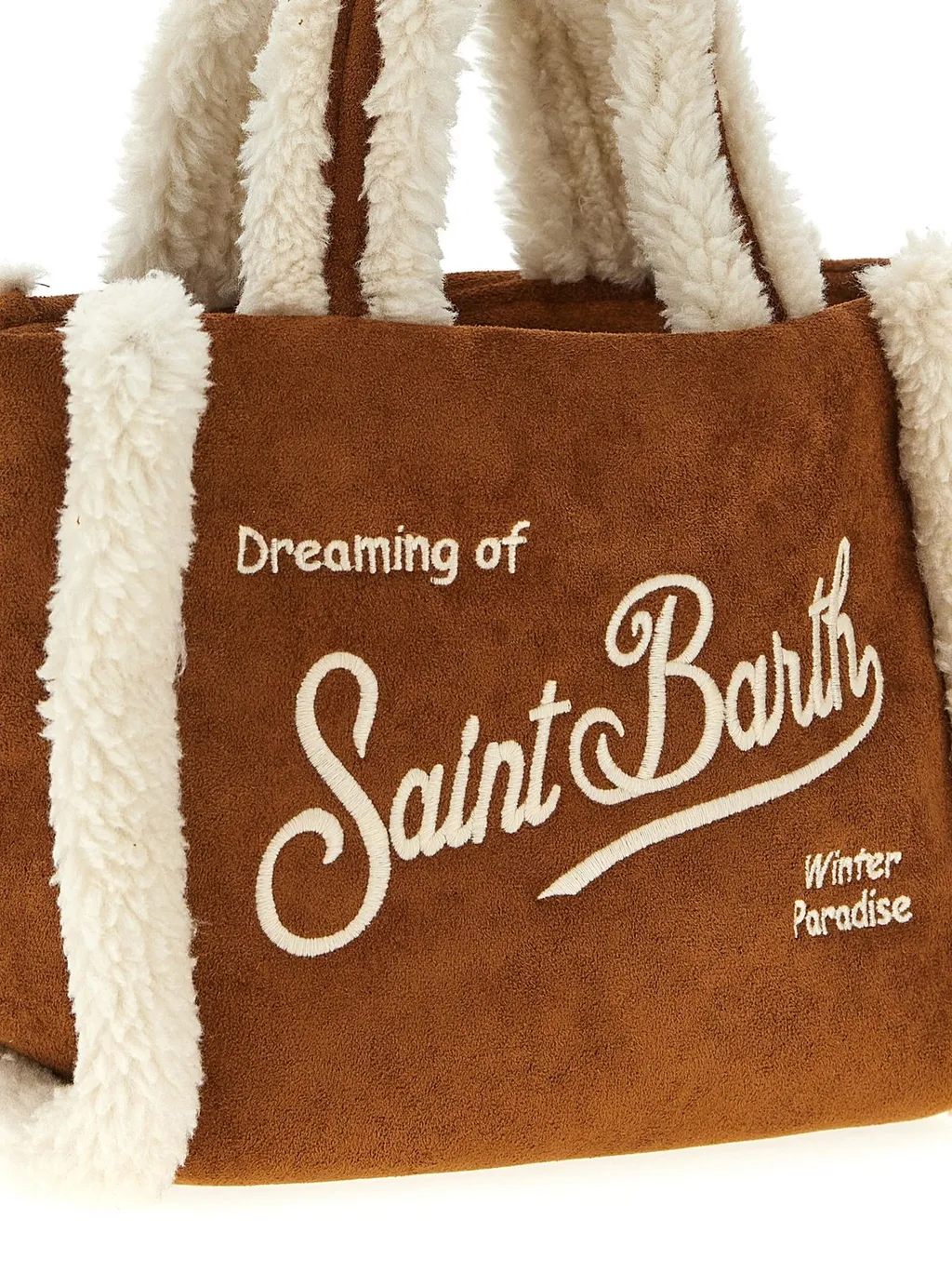 Mc2 Saint Barth Vanity Shearling Tote Bag