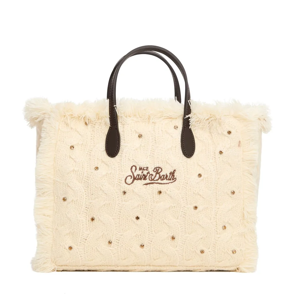 Mc2 Saint Barth Colette Knit Shoulder Bag